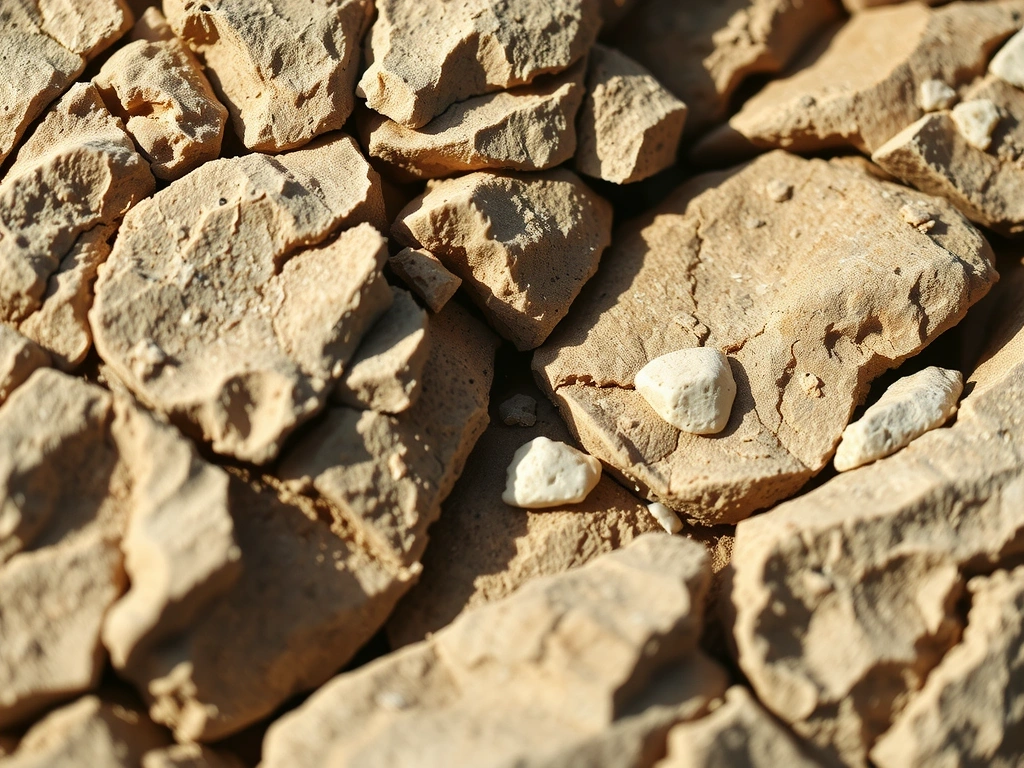 Texture de pierre calcaire